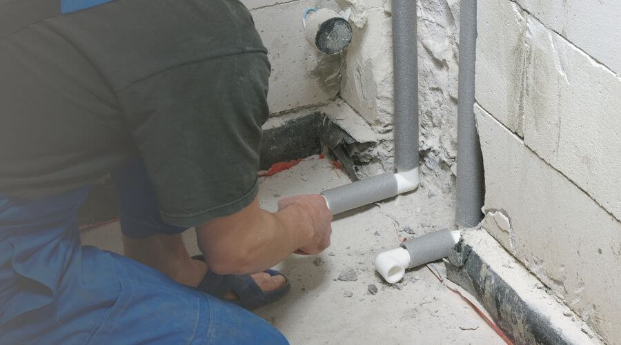 Local tankless water heater installation in West Greenwich, RI